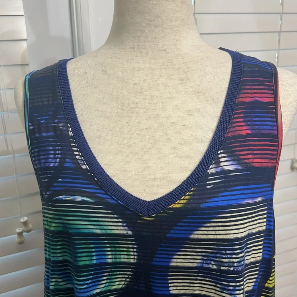 Desigual Striped Tank Top - Picture 2 of 8